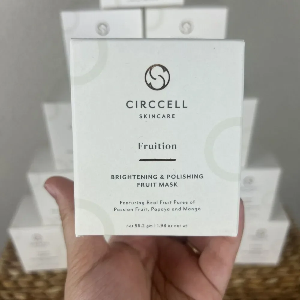NEW CIRCCELL Skincare Fruition Brightening & Polishing Fruit Mask, Bulk Lot 16ct